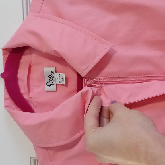 💖RARE/VTG Lilly Pulitzer💖 - Pink Rain Coat - Picture 6 of 16